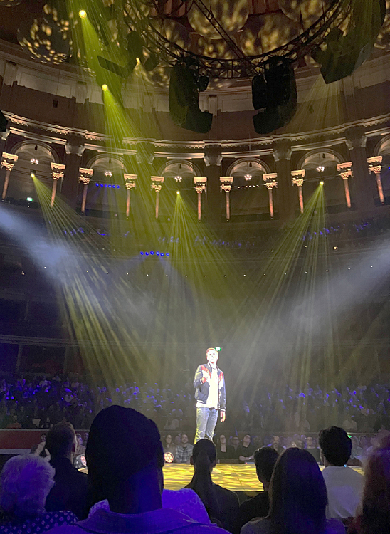 Royal Albert Hall, Haarry Baker at the Poets Revival