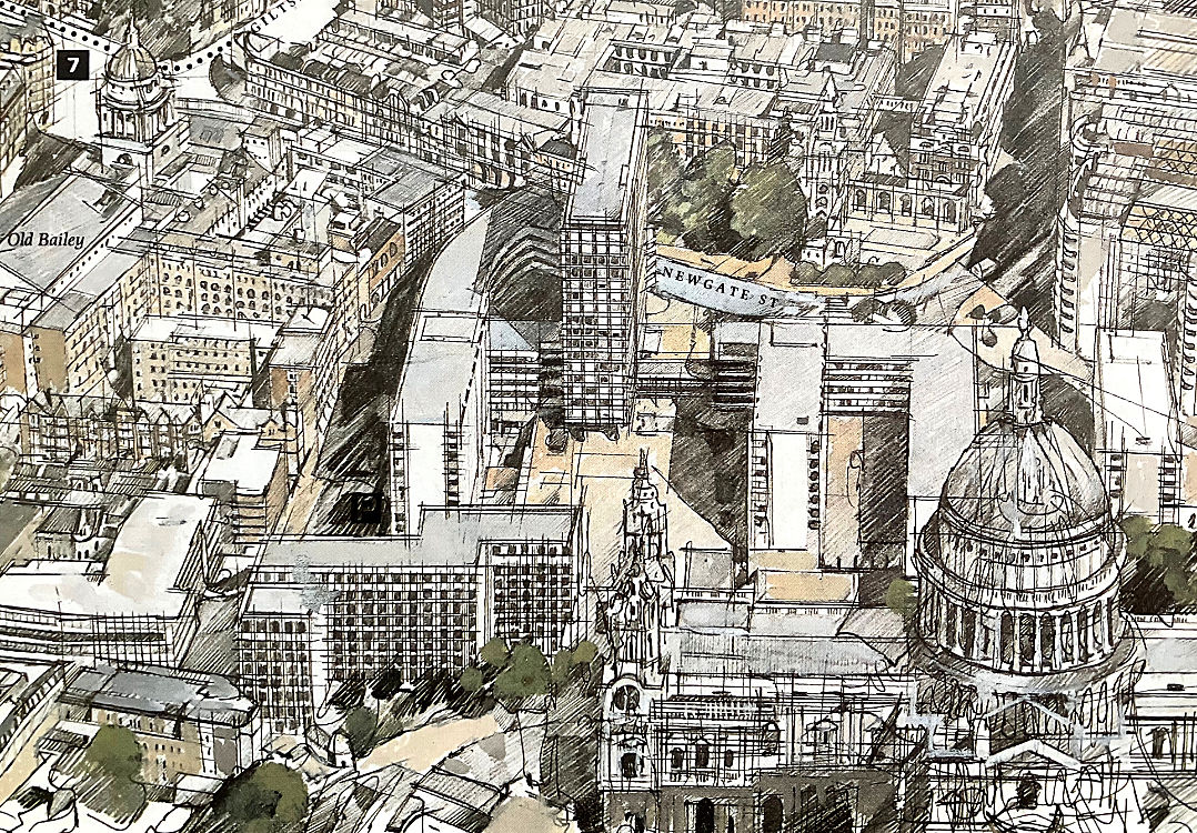 1950s paternoster square