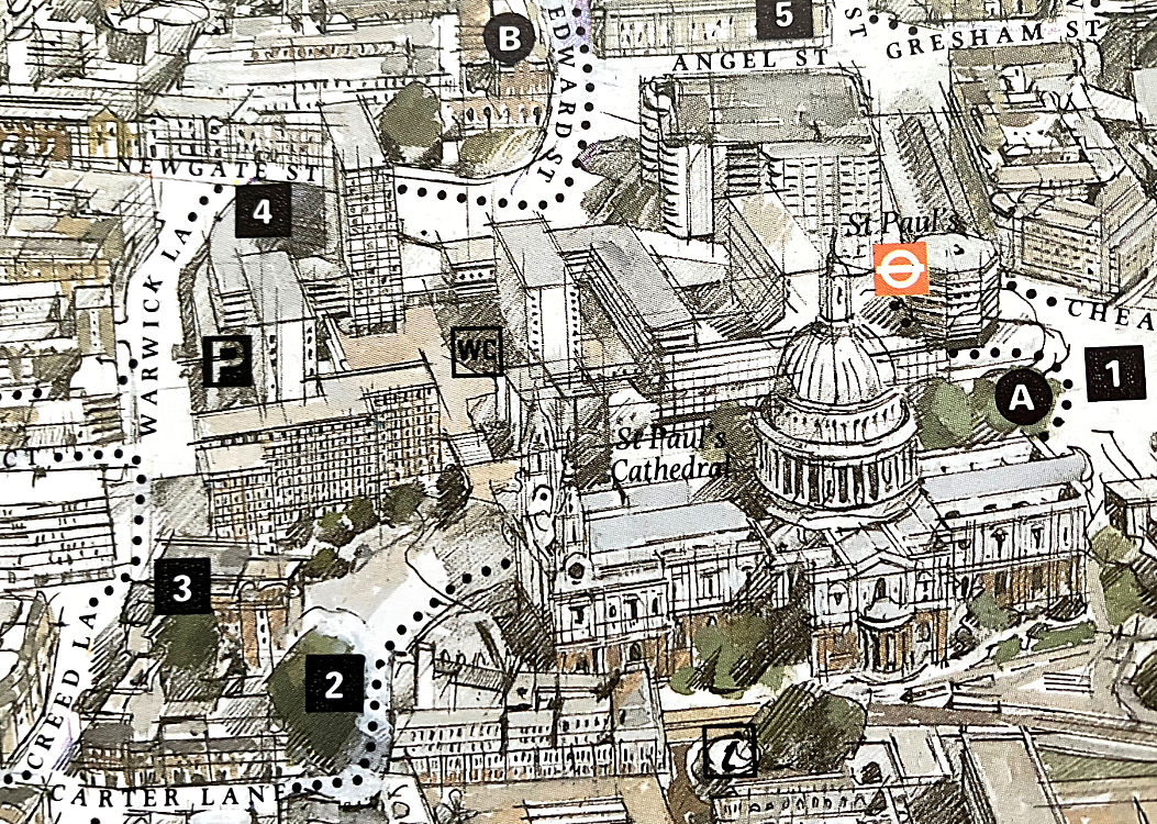 1950s paternoster square